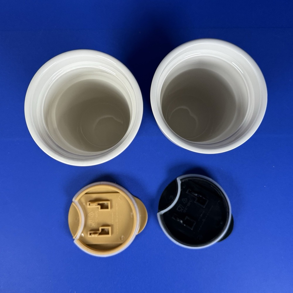 New Orleans Saints 12oz Ceramic Coffee Tumbler‎ Cups Set Of 2 NFL - Picture 4 of 5
